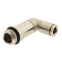 IQS Winkel Steckverschraubung lange Bauform M3 - G1/4" Standard / Hochtemperatur