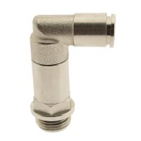 IQS Winkel Steckverschraubung lange Bauform M3 - G1/4" Standard / Hochtemperatur