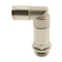 IQS Winkel Steckverschraubung lange Bauform M3 - G1/4" Standard / Hochtemperatur