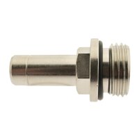 IQS Einschraubtülle mit Steckanschluss M5 - G1/2“ Messing vernickelt Standard