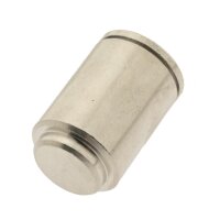 IQS Verschlusskappe Endstück für 4 – 12 mm Schlauch  Messing vernickelt Standard