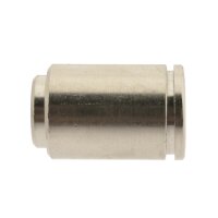 IQS Verschlusskappe Endstück für 4 – 12 mm Schlauch  Messing vernickelt Standard