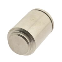 IQS Verschlusskappe Endstück für 4 – 12 mm Schlauch  Messing vernickelt Standard