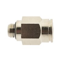 IQS gerade Steckverschraubung Messing vernickelt 3-16mm Pneumatik Verschraubung