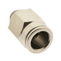 IQS gerade Steckverschraubung Messing vernickelt 3-16mm Pneumatik Verschraubung