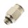 IQS gerade Steckverschraubung Messing vernickelt 3-16mm Pneumatik Verschraubung