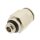 IQS gerade Steckverschraubung Messing vernickelt 3-16mm Pneumatik Verschraubung