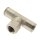 IQS T-Steckanschluss G Innengewinde Messing vernickelt 4–10mm Pneumatik Stecker