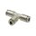 IQS T-Steckverbindung (reduzierend) Steckanschluss 3 – 16 mm Messing vernickelt