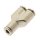 IQS Y - Steckanschluss 4 – 12 mm Messing vernickelt Standard Hochtemperatur