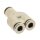 IQS Y - Steckanschluss 4 – 12 mm Messing vernickelt Standard Hochtemperatur