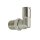 IQS Winkel - Steckverschraubung L – Verbindung NPT 1/8“ – NPT 1/4“ Edelstahl