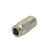 IQS gerade Steckverschraubung Gewinde R 3/8“ – R 1/2“ Material Edelstahl