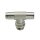 IQS T - Steckverschraubung T – Stück R 3/8“ – R 1/2“ Material Edelstahl