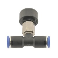 IQS Manometer zum Leitungseinbau 0 – 16 bar, IQS Standard Pneumatik Manometer