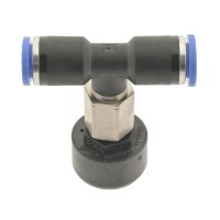IQS Manometer zum Leitungseinbau 0 – 16 bar, IQS Standard Pneumatik Manometer