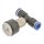 IQS Manometer zum Leitungseinbau 0 – 16 bar, IQS Standard Pneumatik Manometer