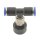 IQS Manometer zum Leitungseinbau 0 – 16 bar, IQS Standard Pneumatik Manometer
