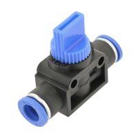3/2-Wege Absperrventile mit Steckanschluss, IQS Standard Pneumatik Absperrhahn