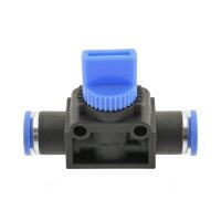 3/2-Wege Absperrventile mit Steckanschluss, IQS Standard Pneumatik Absperrhahn