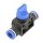 3/2-Wege Absperrventile mit Steckanschluss, IQS Standard Pneumatik Absperrhahn