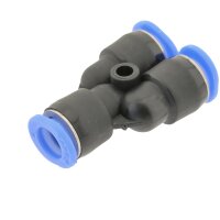 IQS MINI Y Steckverbindung (auch reduzierend), IQS-Mini Pneumatik Y Verteiler