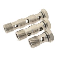 Hohlschrauben 1-fach, 2-fach, 3-fach für IQS-Ringstücke, IQS Standard