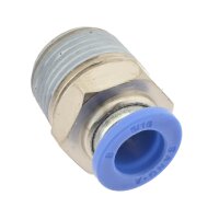 IQS gerade Steckverschraubungen konisches (R) Gewinde IQS-Standard Pneumatik