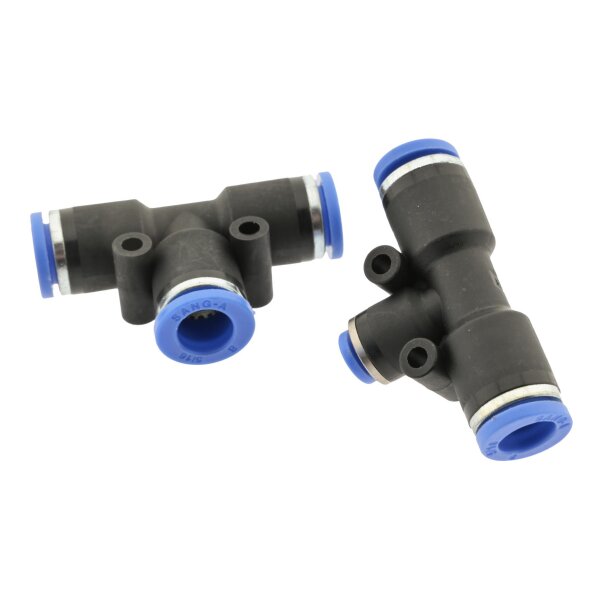 IQS T – Steckverbindung (auch reduzierend), IQS-Standard Pneumatik T-Stück