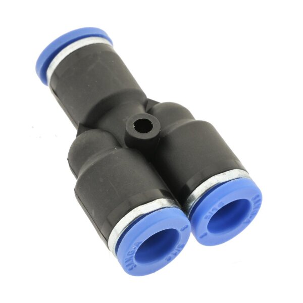 IQS Y – Steckverbindung (auch reduzierend), IQS-Standard Pneumatik Y-Verteiler