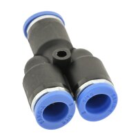 IQS Y – Steckverbindung (auch reduzierend), IQS-Standard Pneumatik Y-Verteiler
