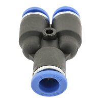 IQS Y – Steckverbindung (auch reduzierend), IQS-Standard Pneumatik Y-Verteiler
