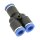 IQS Y – Steckverbindung (auch reduzierend), IQS-Standard Pneumatik Y-Verteiler