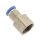 IQS Steckanschluss mit Innengewinde G 1/8"-6mm, IQS-Standard Pneumtikverbindung