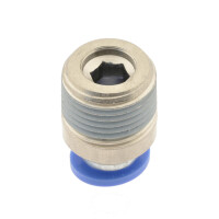 IQS gerade Steckverschraubung mit Außengewinde R 1/8" - 10 mm, IQS - Standard Innensechskant