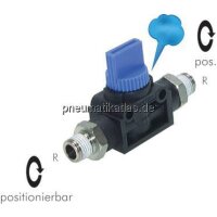3/2-Wege-Absperrventil R 1/8", IQS-Standard
