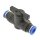IQS Absperrhahn Steckanschluss beidsetig 6mm, IQS-Standard