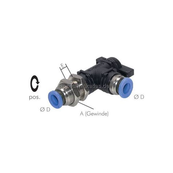 Schott-Winkel-Absperrhahn 12mm , IQS-Standard
