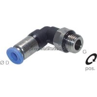 Winkel-Steckanschluss, selbstabsperrend G 3/8"-12mm