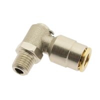 IQS Hochdruck Winkel - Steckverschraubung R 1/8" - 6...