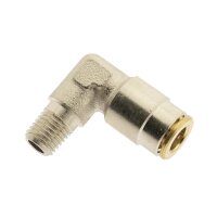 IQS Hochdruck Winkel - Steckverschraubung M 10 x 1...