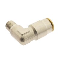 IQS Hochdruck Winkel - Steckverschraubung M 10 x 1 (konisch)-6 mm festestehend