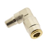 IQS Hochdruck Winkel - Steckverschraubung M 10 x 1 (konisch)-6 mm festestehend