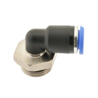 IQS L - Steckverbindung kurz zylindrischem Außengewinde M5 - 6 mm, IQS - Standard