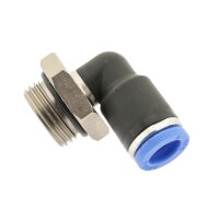 IQS L - Steckverbindung kurz zylindrischem Außengewinde M5 - 6 mm, IQS - Standard