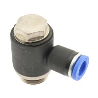 IQS - L Verschraubung Außensechskant zylindrisches Gewinde G 1/4" - 6 mm, IQS - Standard