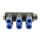 IQS 6 - Fach - Verteiler Mehrfachverteiler zylindrisches Außengewinde G 3/8" - 4 mm, IQS - Standard