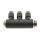 IQS 6 - Fach - Verteiler Mehrfachverteiler zylindrisches Außengewinde G 3/8" - 4 mm, IQS - Standard
