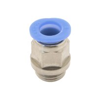 IQS Mini gerade Steckverschraubung M 5 - 4mm , IQS - Mini Pneumatikverschraubung