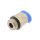 IQS Mini gerade Steckverschraubung M 5 - 4mm , IQS - Mini Pneumatikverschraubung